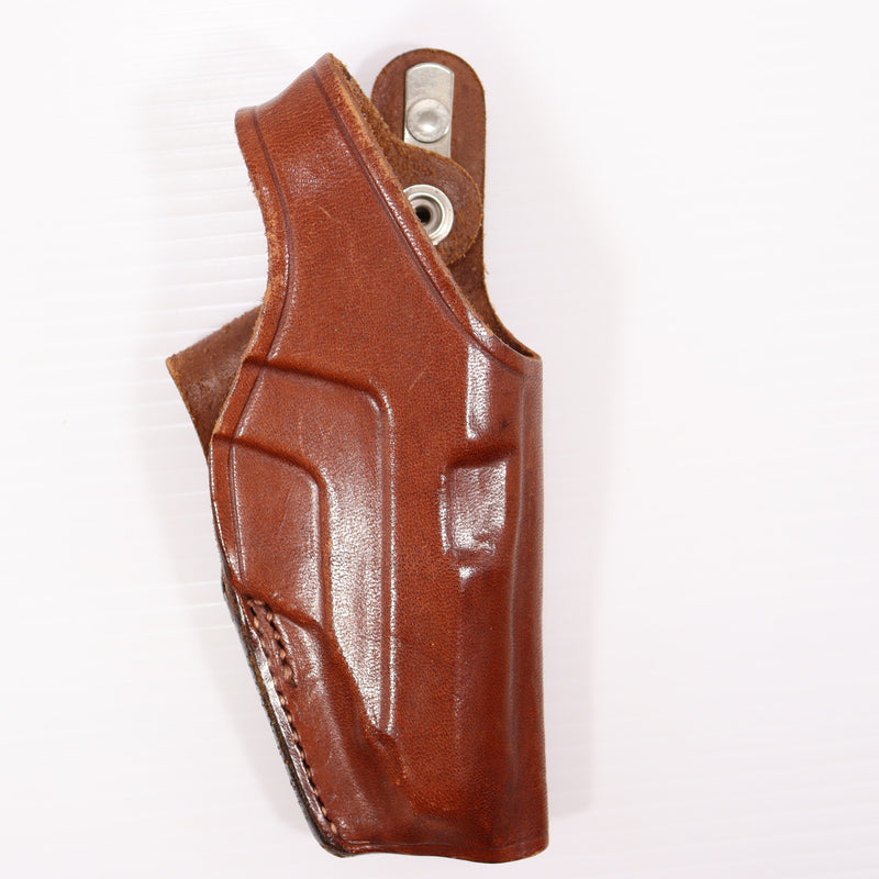 【中古即納】[MIL] WA ウエスタンアームズ ワルサーPPK 革製 サムブレイク ヒップホルスター BR(ブラウン)(20150223)