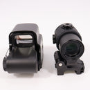 【中古即納】[MIL] ノーブランド EOTechタイプ EXPS3-2 ホロサイトモデル ドットサイト 現行刻印Ver & G43 マグニファイア 3倍ブースターセット BK(ブラック/黒)(SC-0067-bk)(20150223)
