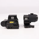 【中古即納】[MIL] ノーブランド EOTechタイプ EXPS3-2 ホロサイトモデル ドットサイト 現行刻印Ver & G43 マグニファイア 3倍ブースターセット BK(ブラック/黒)(SC-0067-bk)(20150223)