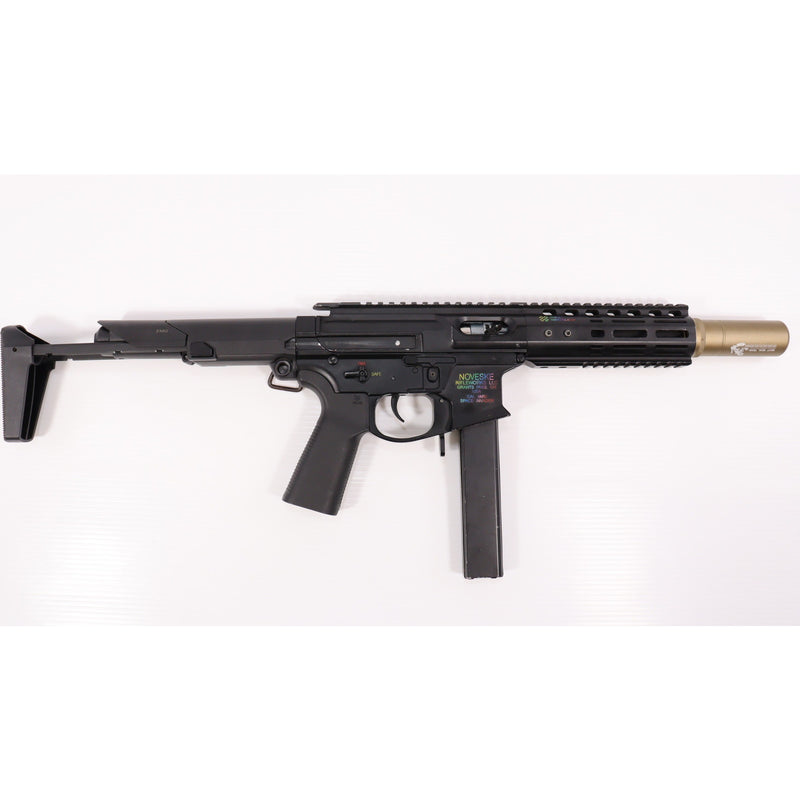 【中古即納】[MIL] APS/EMG 電動ガン NOVESKE SPACE INVADER 9MM PCC (カスタム品) (18歳以上専用)(20210430)