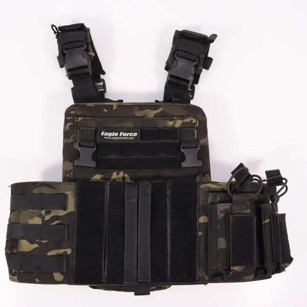 【中古即納】[MIL] イーグル模型(イーグルフォース) ジャンプパッドベスト V3(#5580V3-BKMC)(20150223)