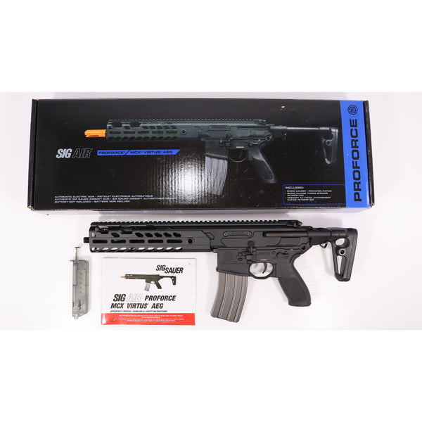 【中古即納】[MIL] SIG SAUER(シグザウエル) 電動アサルトライフル PROFORCE MCX VIRTUS SBR (18歳以上専用)(20191224)