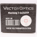 【中古即納】[MIL] VECTOR OPTICS(ベクターオプティクス) Mustang(マスタング) 1-4×24FFP ライフルスコープ(SCFF-36)(20150223)