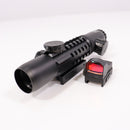 【中古即納】[MIL] HYUGA(ヒューガ) LP-2 3-9×26EL イルミネーションライフルスコープ & ウルトラミニ オープンドットサイトセット(20150223)