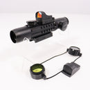 【中古即納】[MIL] HYUGA(ヒューガ) LP-2 3-9×26EL イルミネーションライフルスコープ & ウルトラミニ オープンドットサイトセット(20150223)