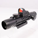 【中古即納】[MIL] HYUGA(ヒューガ) LP-2 3-9×26EL イルミネーションライフルスコープ & ウルトラミニ オープンドットサイトセット(20150223)