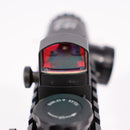 【中古即納】[MIL] HYUGA(ヒューガ) LP-2 3-9×26EL イルミネーションライフルスコープ & ウルトラミニ オープンドットサイトセット(20150223)