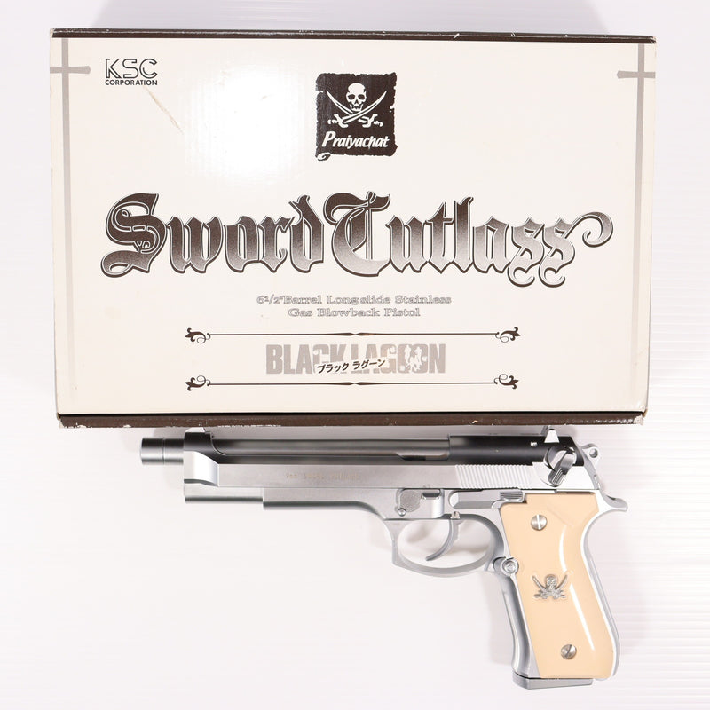 【中古即納】[MIL] KSC 限定品 ガスブローバック ソード・カトラス 『BLACK LAGOON-ブラックラグーン-』 ABS (18歳以上専用)(20150223)