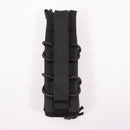 【中古即納】[MIL] ノーブランド TACOタイプ SMG オープントップ シングルマガジンポーチ BK(ブラック/黒)(20150223)