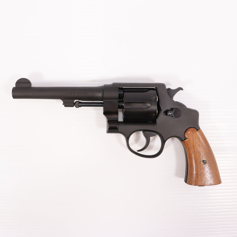 【中古即納】[MIL] タナカワークス ガスリボルバー S&W(スミスアンドウェッソン) M1917 CAL.45 U.S.ミリタリー 5.5インチ HW(ヘビーウェイト) (カスタム品) (18歳以上専用)(20150223)