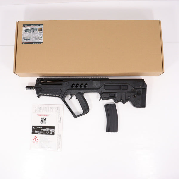 【中古即納】[MIL] S&T 電動ガン タボール21 SAR フラットトップ スポーツライン BK(ブラック/黒)(STAEG28BK)(20150223)