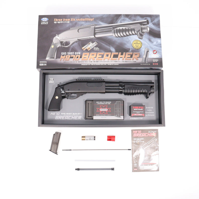 【中古即納】[MIL] 東京マルイ ガスガン M870ブリーチャー (18歳以上専用)(20140808)