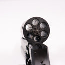 【中古即納】[MIL] マルシン工業 ガスリボルバー 6mmBB Xカートリッジ マテバ 6インチ マットブラックABS ブラックラバー塗装プラグリップ仕様 (18歳以上専用)(20230421)