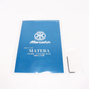 【中古即納】[MIL] マルシン工業 ガスリボルバー 6mmBB Xカートリッジ マテバ 6インチ マットブラックABS ブラックラバー塗装プラグリップ仕様 (18歳以上専用)(20230421)