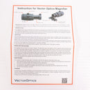 【中古即納】[MIL] VECTOR OPTICS(ベクターオプティクス) Maverick(マーベリック) 3×26 マグニファイア/フリップサイドマウント(SCMF-10)(20150223)