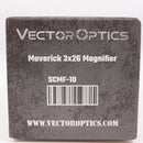 【中古即納】[MIL] VECTOR OPTICS(ベクターオプティクス) Maverick(マーベリック) 3×26 マグニファイア/フリップサイドマウント(SCMF-10)(20150223)