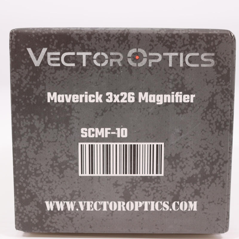 【中古即納】[MIL] VECTOR OPTICS(ベクターオプティクス) Maverick(マーベリック) 3×26 マグニファイア/フリップサイドマウント(SCMF-10)(20150223)