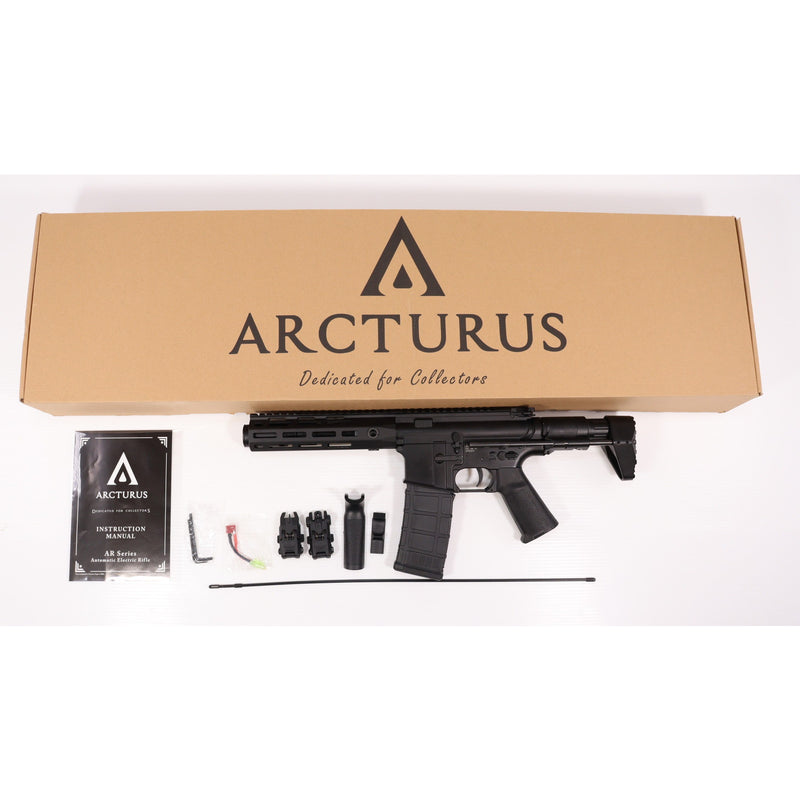 【中古即納】[MIL] ARCTURUS(アークタウラス) 電動ガン AR15 PDW (カスタム品) (18歳以上専用)(20150223)