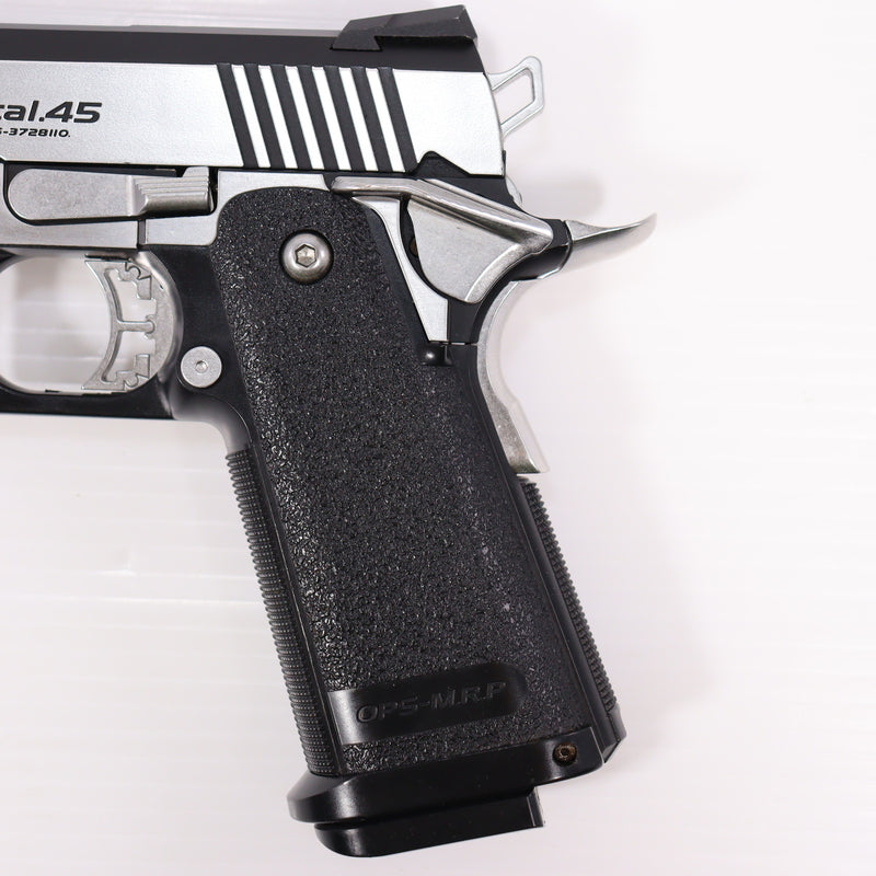 【中古即納】[MIL] 東京マルイ ガスブローバック ハイキャパカスタム デュアル・ステンレス (18歳以上専用)(20071231)