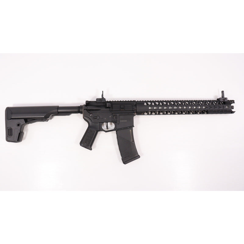 【中古即納】[MIL] KRYTAC(クライタック) 電動ガン TRIDENT(トライデント) SPR BK(ブラック/黒) (カスタム品) (18歳以上専用)(20150223)