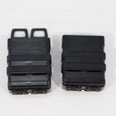 【中古即納】[MIL] ノーブランド ITWタイプ M4 ファストマグポーチ 2個セット BK(ブラック/黒)(20150223)