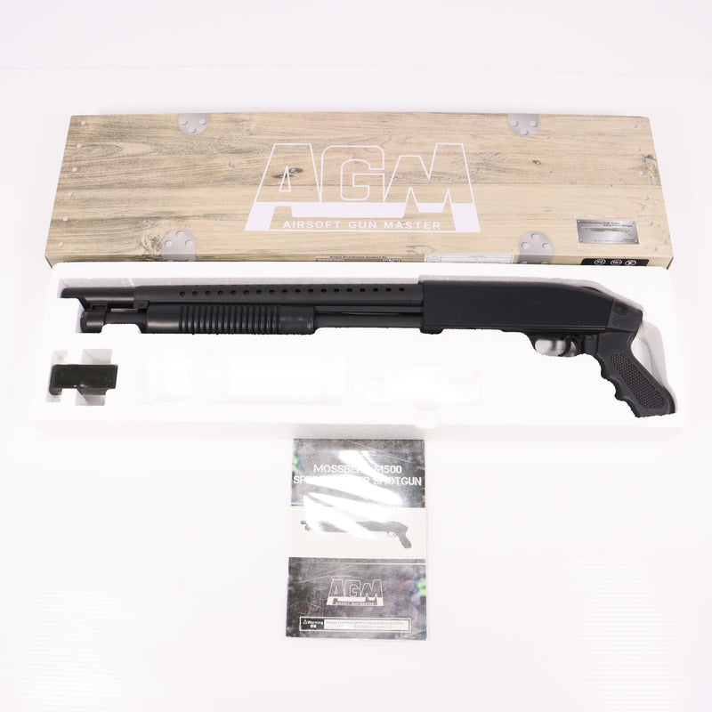 【中古即納】[MIL] AGM エアショットガン モスバーグM500 クルーザー(AGMMP003B) (18歳以上専用)(20150223)