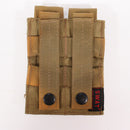 【中古即納】[MIL] SWAT(スワット)インターナショナル ハンドガン ダブルマガジンポーチ DE(ダークアース)(20150223)