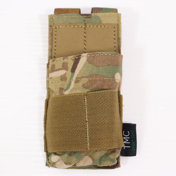 【中古即納】[MIL] TMC 5.56mm シングル ファストマグポーチ MC(マルチカム)(20150223)