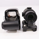 【中古即納】[MIL] ノーブランド EOTechタイプ EXPS3-2 ホロサイトモデル ドットサイト 現行刻印Ver & G43 マグニファイア 3倍ブースターセット BK(ブラック/黒)(SC-0067-bk)(20150223)