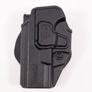 【中古即納】[MIL] LayLax(ライラクス) BATTLE STYLE(バトルスタイル) グロック対応 CQCホルスター 左用 BK(ブラック/黒)(20150223)