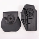 【中古即納】[MIL] LayLax(ライラクス) BATTLE STYLE(バトルスタイル) グロック対応 CQCホルスター 左用 BK(ブラック/黒)(20150223)