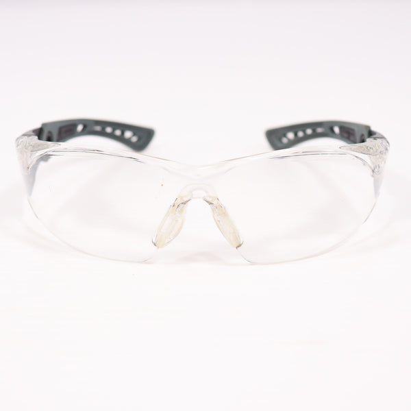 【中古即納】[MIL] bolle(ボレー) RUSH Plus ブラック×グレーフレーム クリアレンズ(20150223)