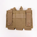 【中古即納】[MIL] ノーブランド ハンドガン オープントップ トリプルマガジンポーチ DE(ダークアース)(20150223)