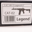 【中古即納】[MIL] C.A.T. 電動アサルトライフル AR-15 レジェンド 8.5インチ(CAT-02) (カスタム品) (18歳以上専用)(20220913)
