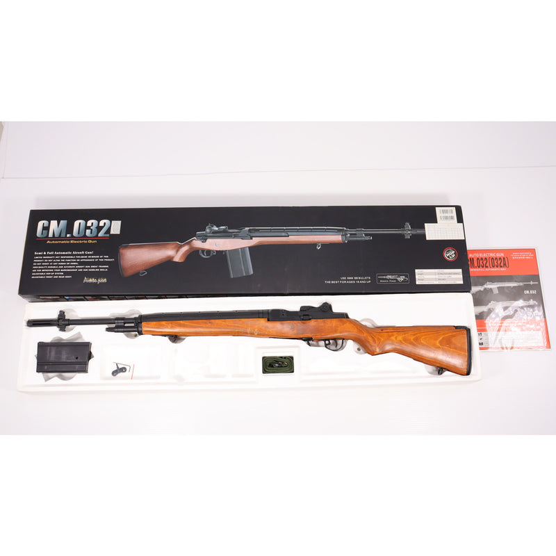 【中古即納】[MIL] CYMA(シーマ) 電動スナイパーライフル M14 フルメタル・リアルウッド(CM032C) (18歳以上専用)(20150223)
