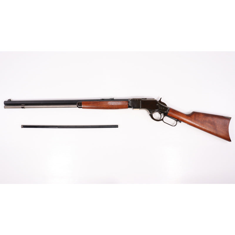 【中古即納】[MIL] KTW エアコッキングライフル ウィンチェスターM1873 ライフル クロームメッキ仕様 (18歳以上専用)(20150223)