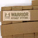 【中古即納】[MIL] WARRIOR ASSAULT SYSTEMS(ウォーリアーアサルトシステムズ) 5.56mm ダブル エラスティックマグポーチ CT(W-EO-DEMP-CT)(20150223)