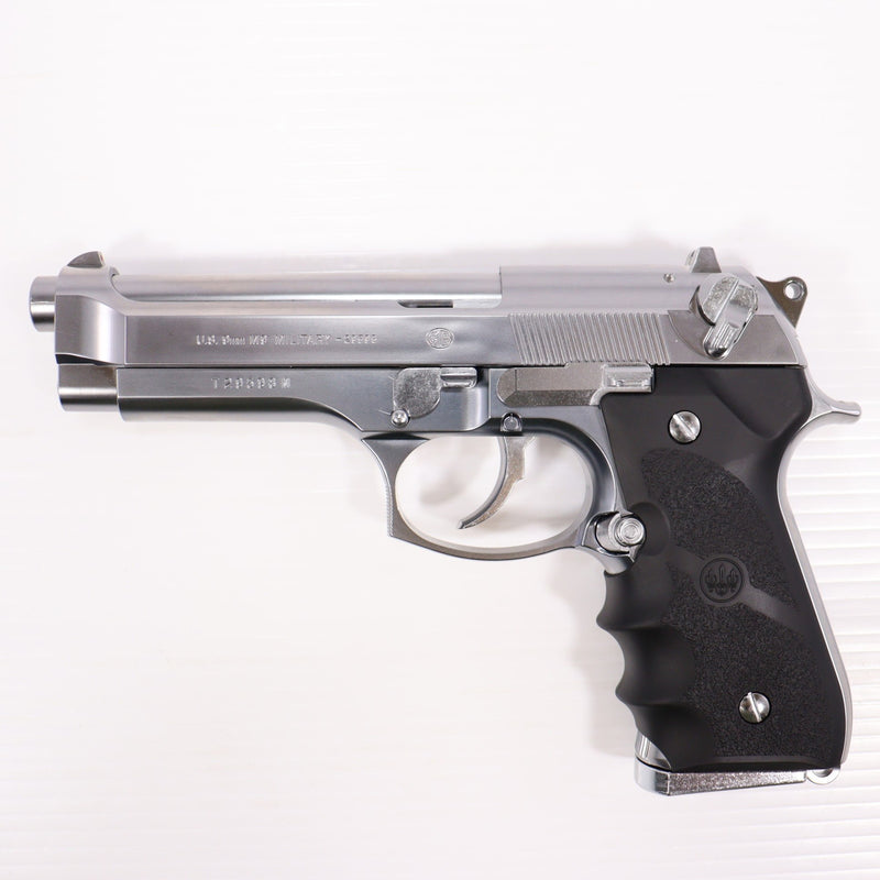 【中古即納】[MIL] 東京マルイ ガスブローバック M92F クロームステンレス (18歳以上専用)(20020804)