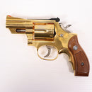 【中古即納】[MIL] コクサイ 金属製発火モデルガン S&W(スミスアンドウェッソン) M19 コンバットマグナム 2.5インチ 24K(No.13) (18歳以上専用)(20150223)