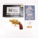 【中古即納】[MIL] コクサイ 金属製発火モデルガン S&W(スミスアンドウェッソン) M10 ミリタリー&ポリス オールドモデル 2インチ 24K(No.234) (カスタム品) (18歳以上専用)(20150223)