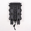 【中古即納】[MIL] ノーブランド TACOタイプ M4 シングルマガジンポーチ BK(ブラック/黒)(20150223)