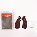 【中古即納】[MIL] Altamont(アルタモント) S&W(スミスアンドウェッソン) Kフレーム ラウンドバット用 サービスサイズ 木製グリップ ダイヤチェッカー レッド(20150223)