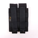 【中古即納】[MIL] TASMANIAN TIGER(タスマニアンタイガー) ハンドガン ダブルマガジンポーチ BK(ブラック/黒)(20150223)