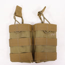 【中古即納】[MIL] TASMANIAN TIGER(タスマニアンタイガー) M4 オープントップ ダブルマガジンポーチ コヨーテブラウン(20150223)