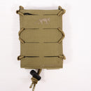 【中古即納】[MIL] TASMANIAN TIGER(タスマニアンタイガー) マルチキャリバー オープントップ シングルマガジンポーチ KH(カーキ)(20150223)