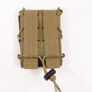 【中古即納】[MIL] TASMANIAN TIGER(タスマニアンタイガー) マルチキャリバー オープントップ シングルマガジンポーチ KH(カーキ)(20150223)