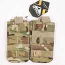 【中古即納】[MIL] CONDOR(コンドル) M4 オープントップ ダブルマガジンポーチ MC(マルチカム)(MA19-008)(20150223)