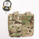 【中古即納】[MIL] CONDOR(コンドル) M4 オープントップ ダブルマガジンポーチ MC(マルチカム)(MA19-008)(20150223)