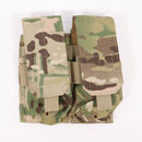 【中古即納】[MIL] CONDOR(コンドル) M4/M16 ダブルマガジンポーチ MC(マルチカム)(20150223)