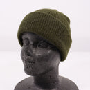 【中古即納】[MIL] ノーブランド ウールニットキャップ OD(オリーブドラブ)(20150223)
